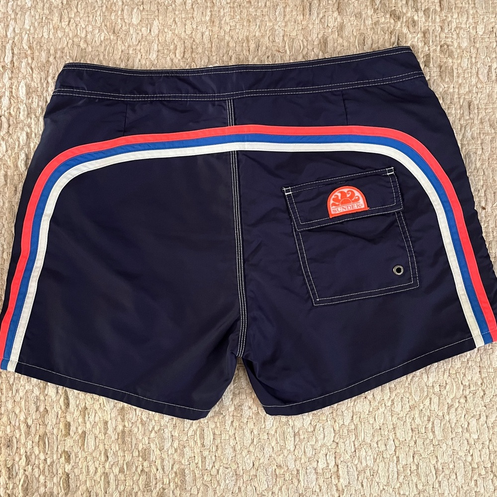 Sundek men’s board short swim swimwear swimsuit sz 33